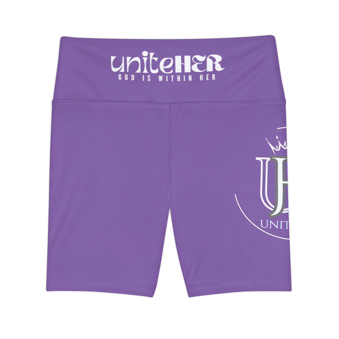 UniteHER Women's Workout Shorts (LPURP)