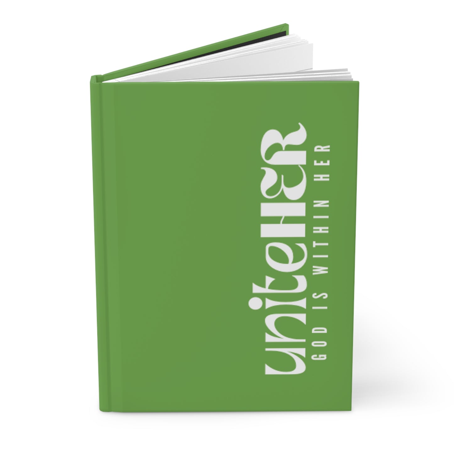 UniteHER Hardcover Journal (LIME)