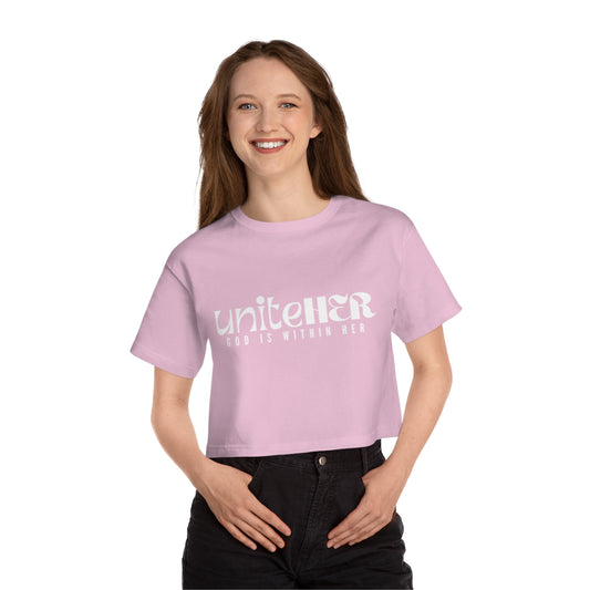 UniteHER Women's Heritage Cropped T-Shirt by Champion24020